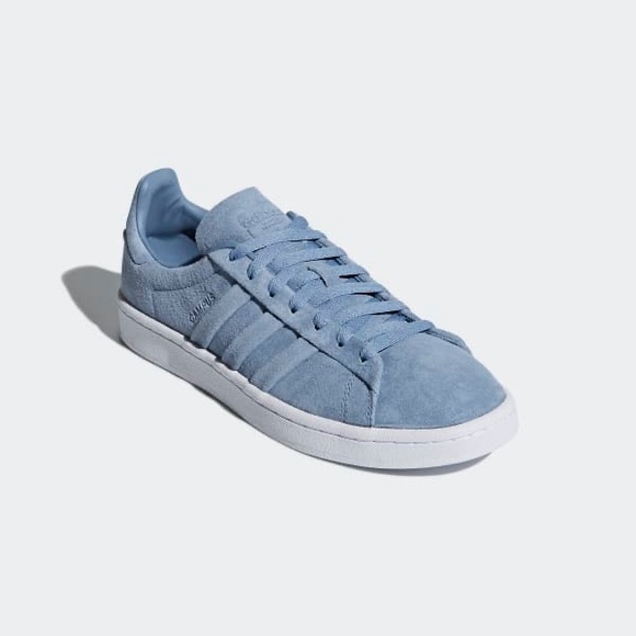 adidas campus stitch and turn blue